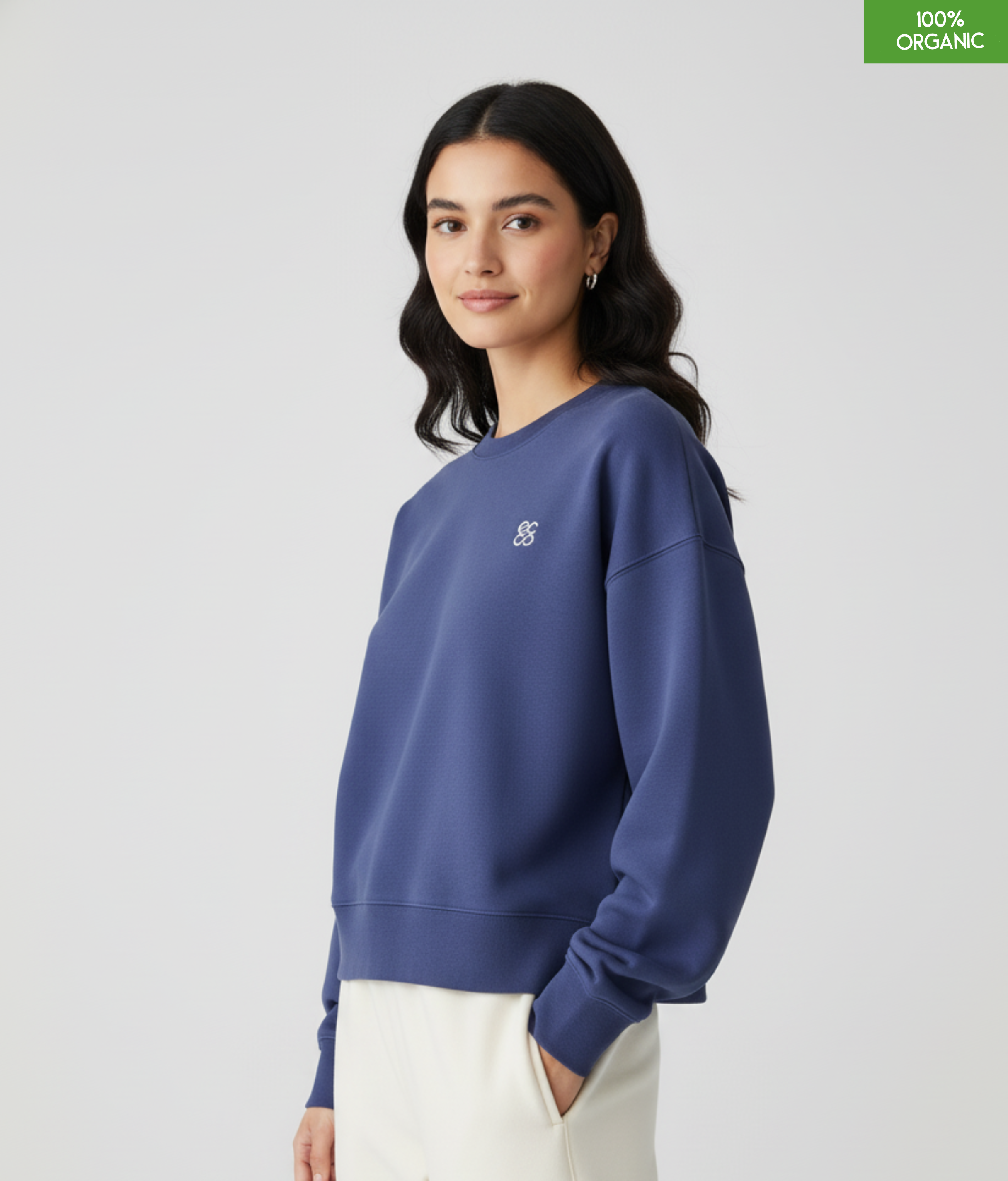 The women's crew neck sweatshirt | Dusk | Medium fit | 300gsm