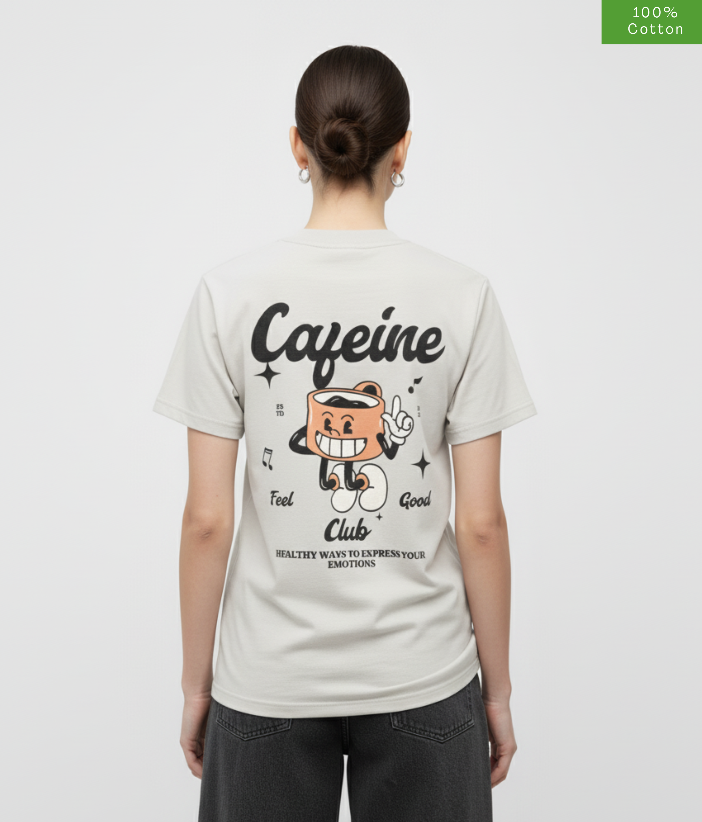 AS Colour Wo's Heavy Faded Tee 4082 Stay Positive (Copy) - Stay Positive Stay Positive (Copy) (1)