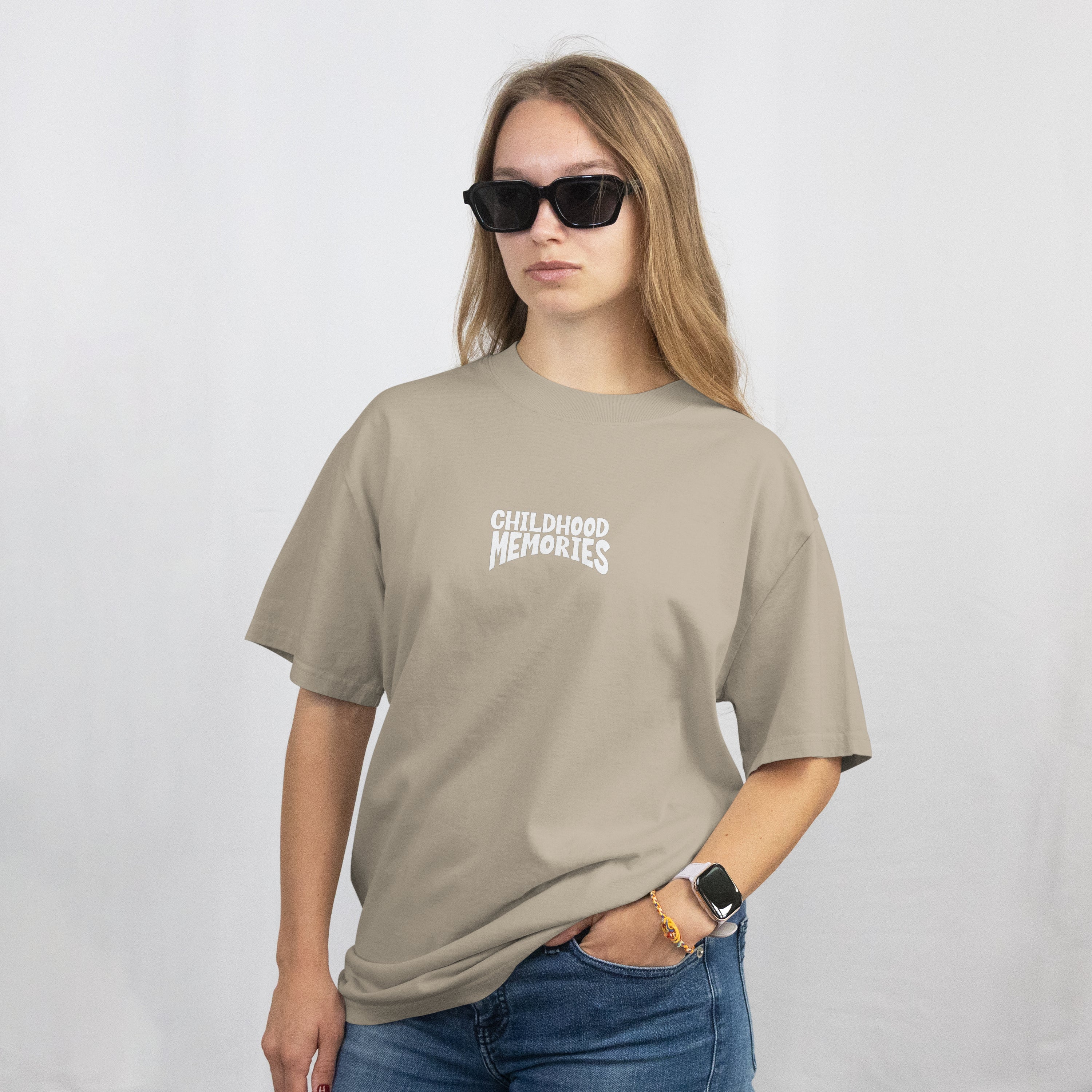 “Childhood Memories” Surf Monkey Oversized T-Shirt