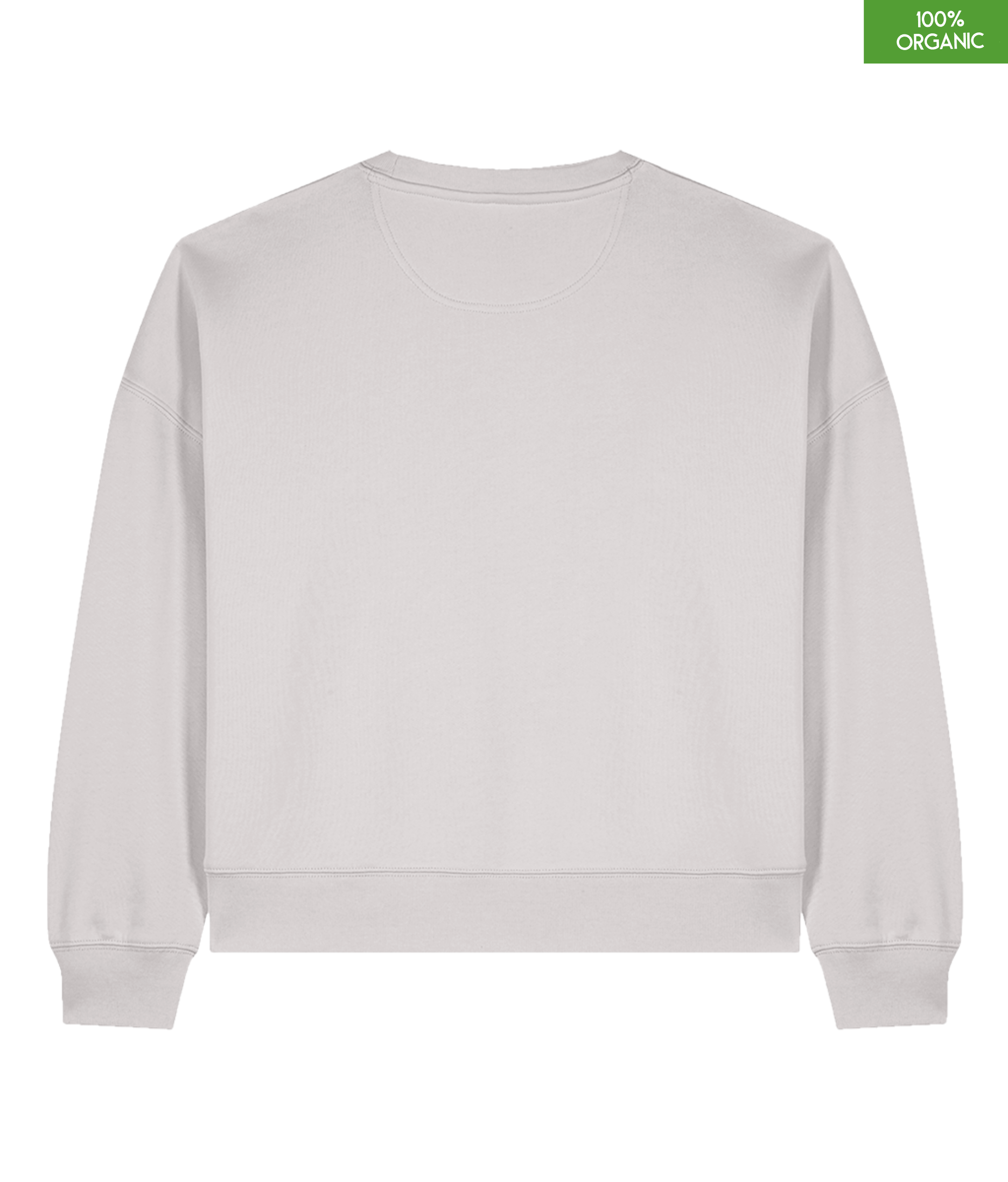 The women's crew neck sweatshirt | Cool Heather Grey | Medium fit | 300gsm
