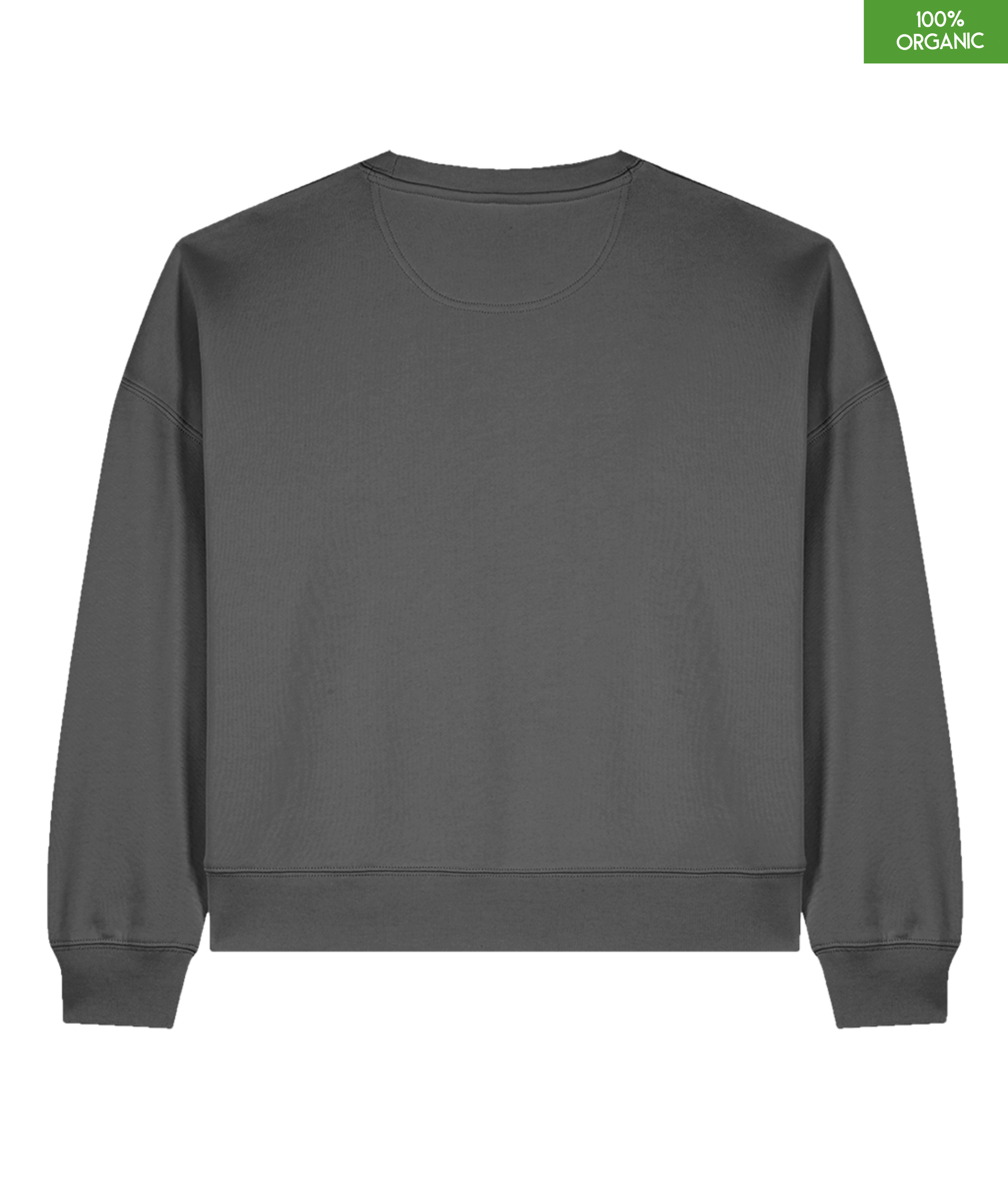 The women's crew neck sweatshirt | Anthracite | Medium fit | 300gsm