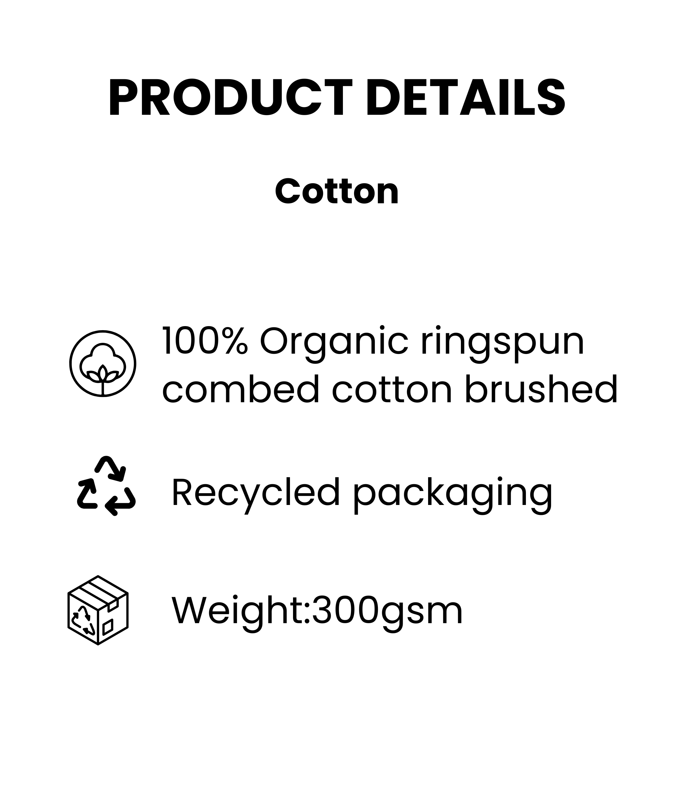 Organic Cotton Hoodie | Cool Heather Grey | Relaxed Medium Fit.