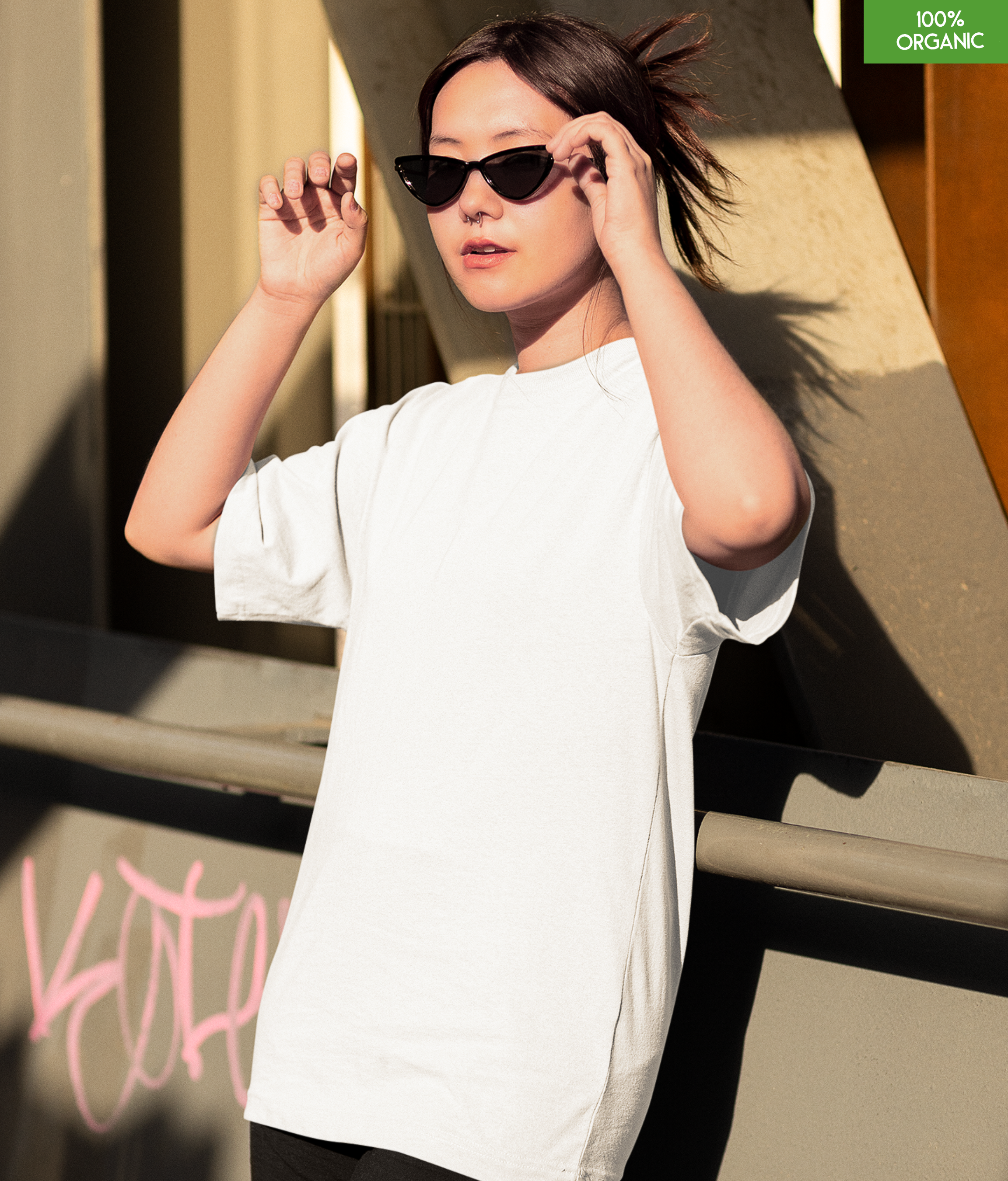 “You Own This Life” Graffiti-Style Oversized T-Shirt