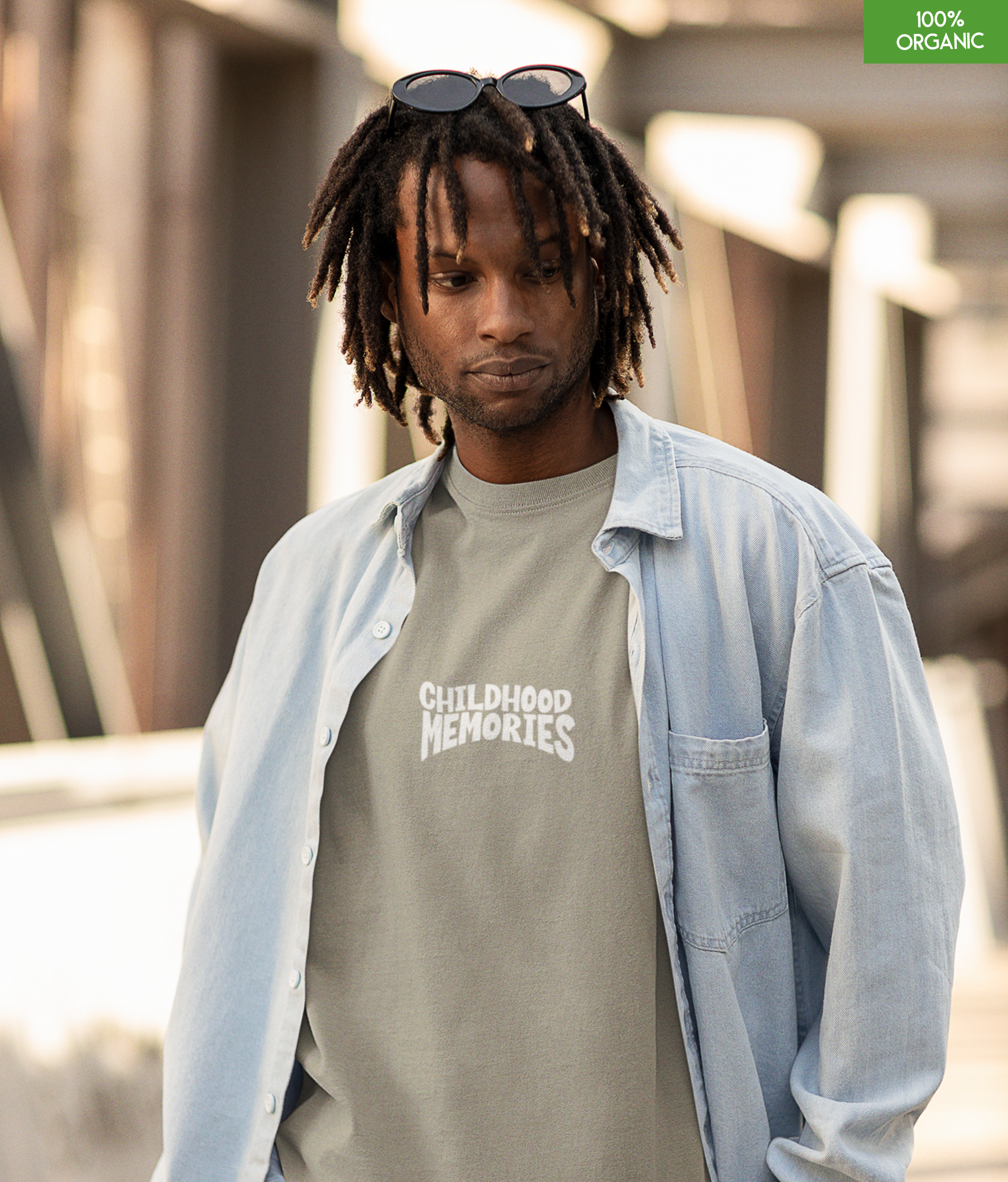 “Childhood Memories” Surf Monkey Oversized T-Shirt