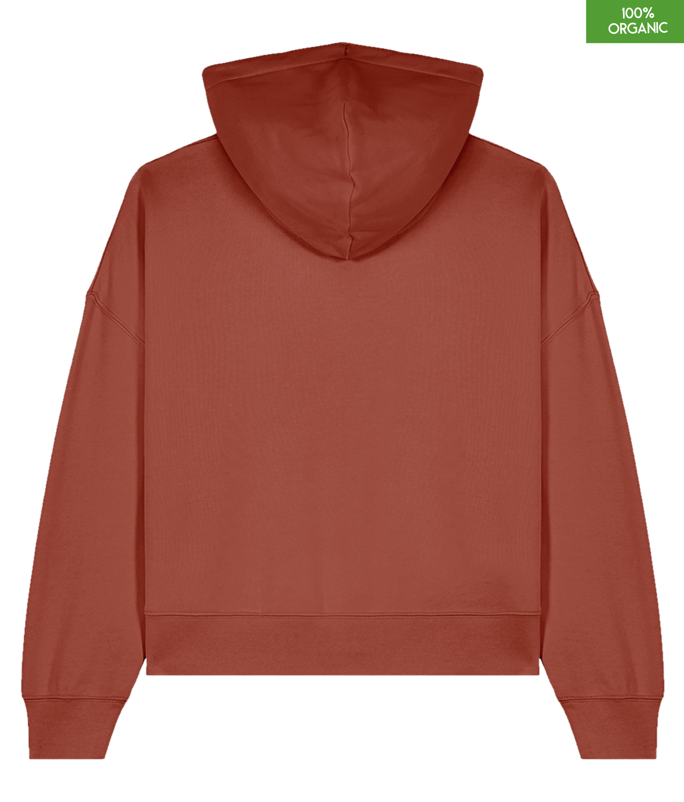 Organic cotton Hoodie  | Heritage Brown | Medium fit