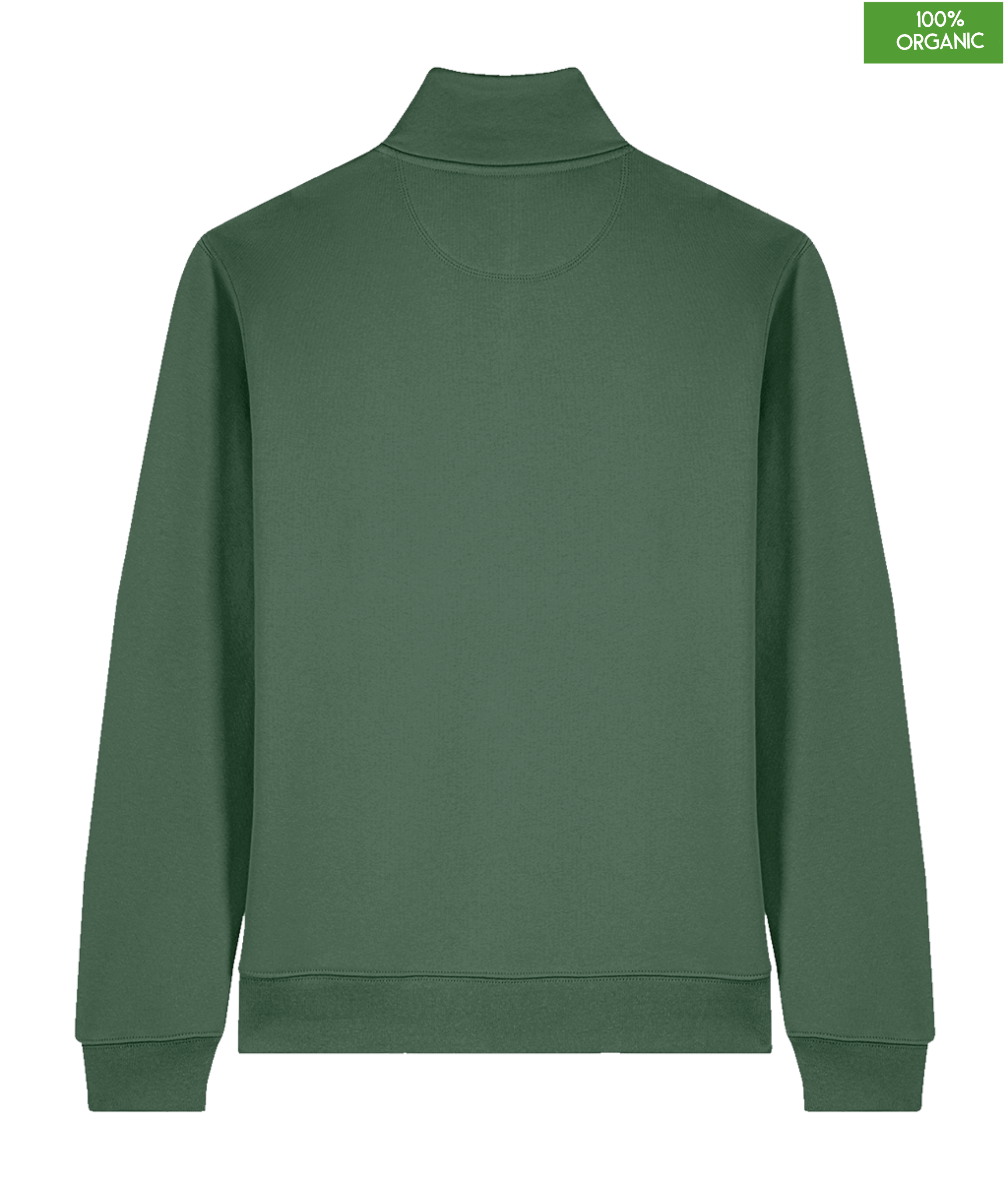 The quarter zip sweatshirt | Bottle Green | Medium Fit | 280gsm