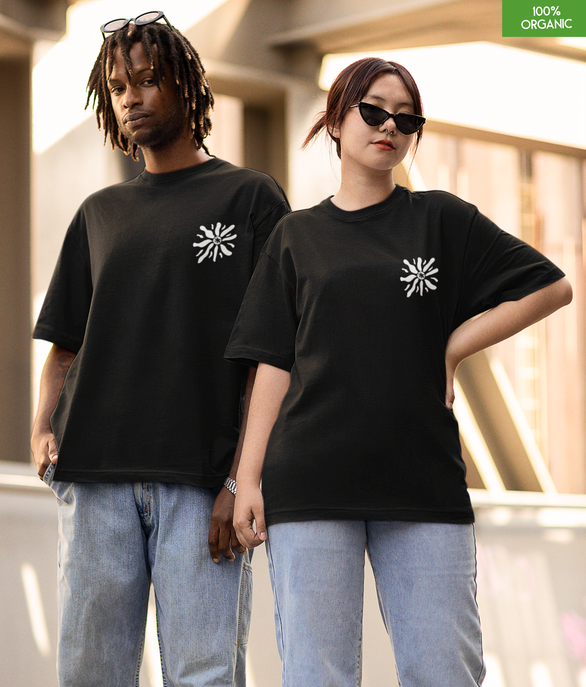 Oversized “Define Creativity” Organic Cotton T-Shirt