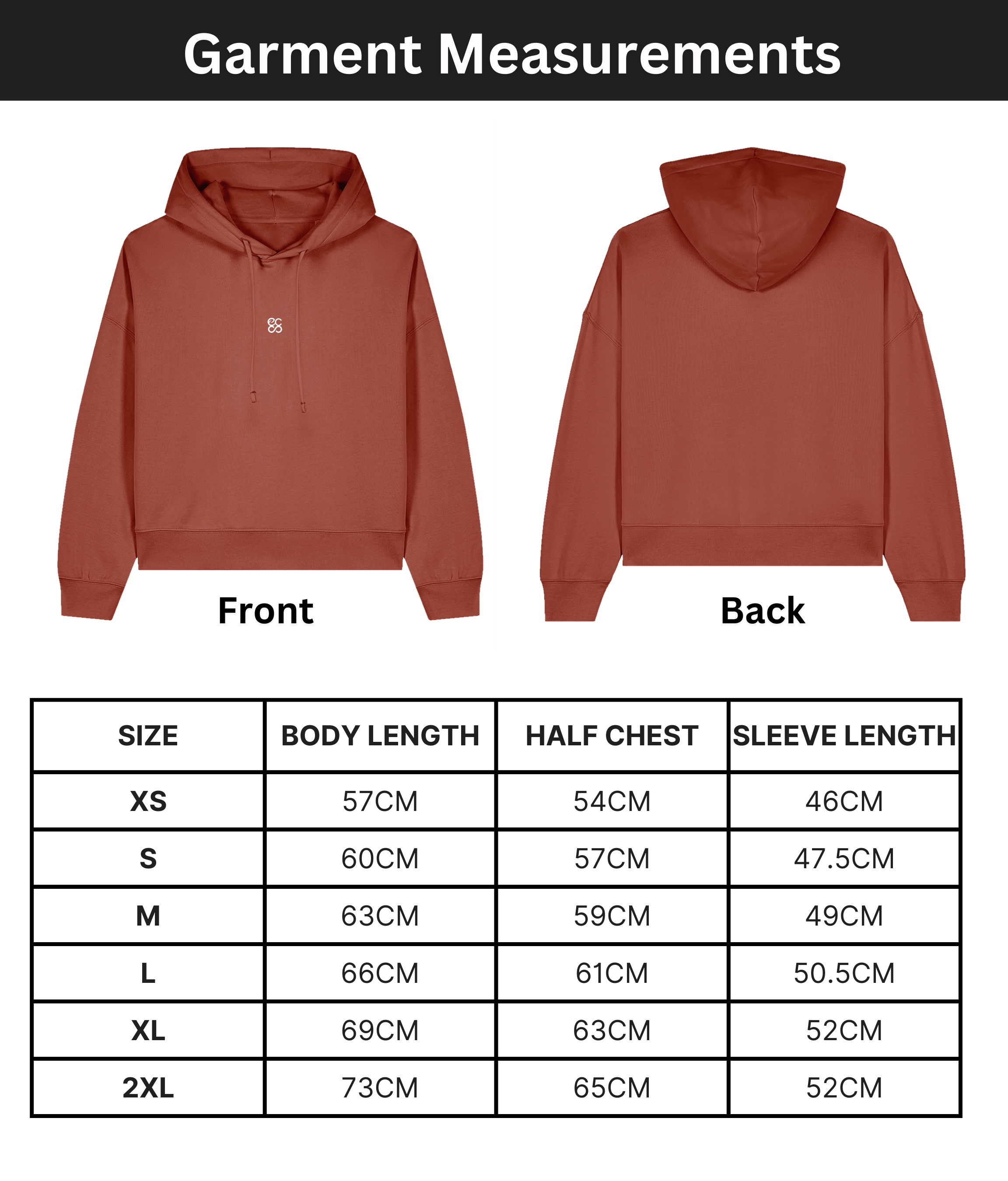 Organic cotton Hoodie  | Heritage Brown | Medium fit