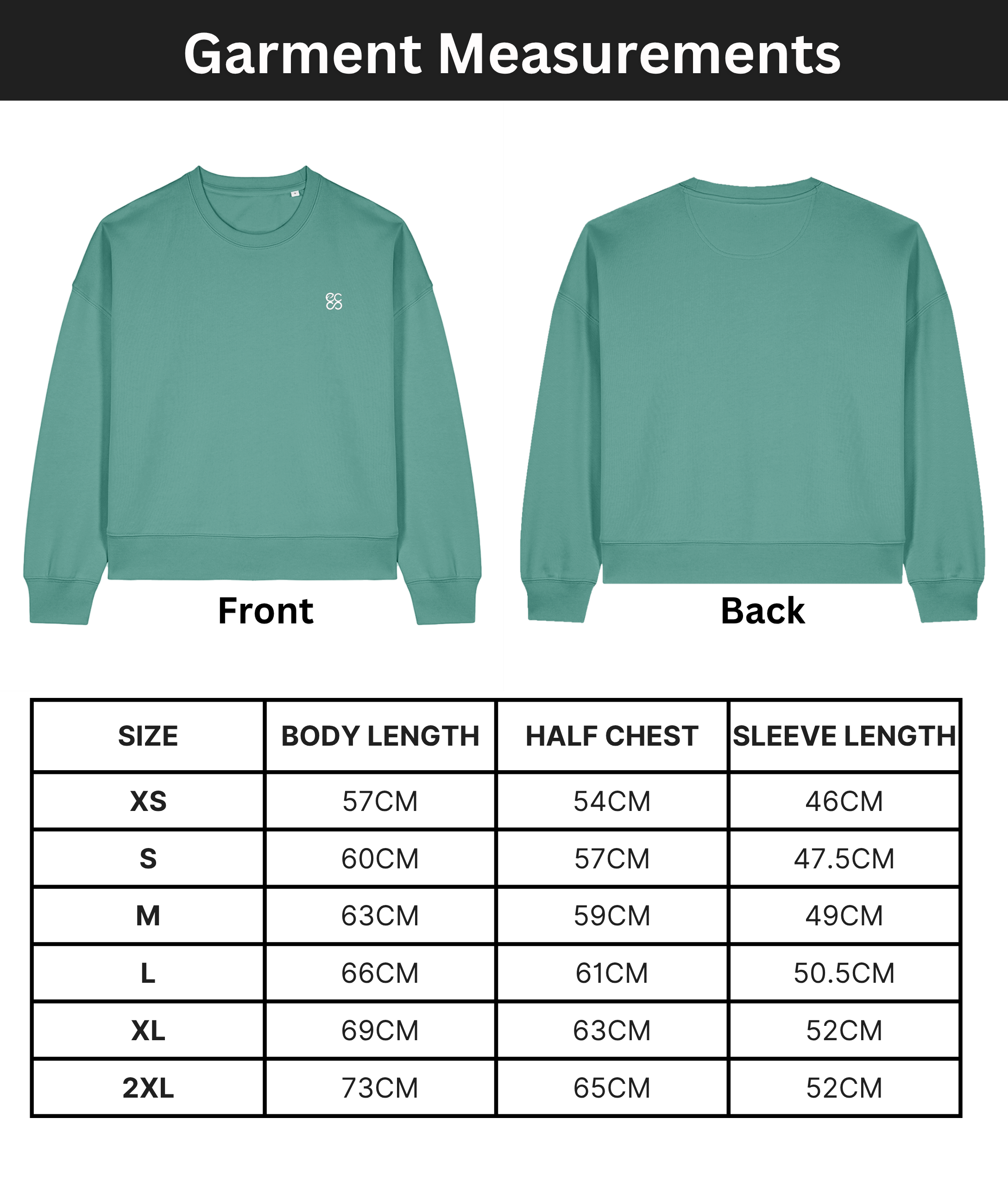 The women's crew neck sweatshirt | Green Bay | Medium fit | 300gsm