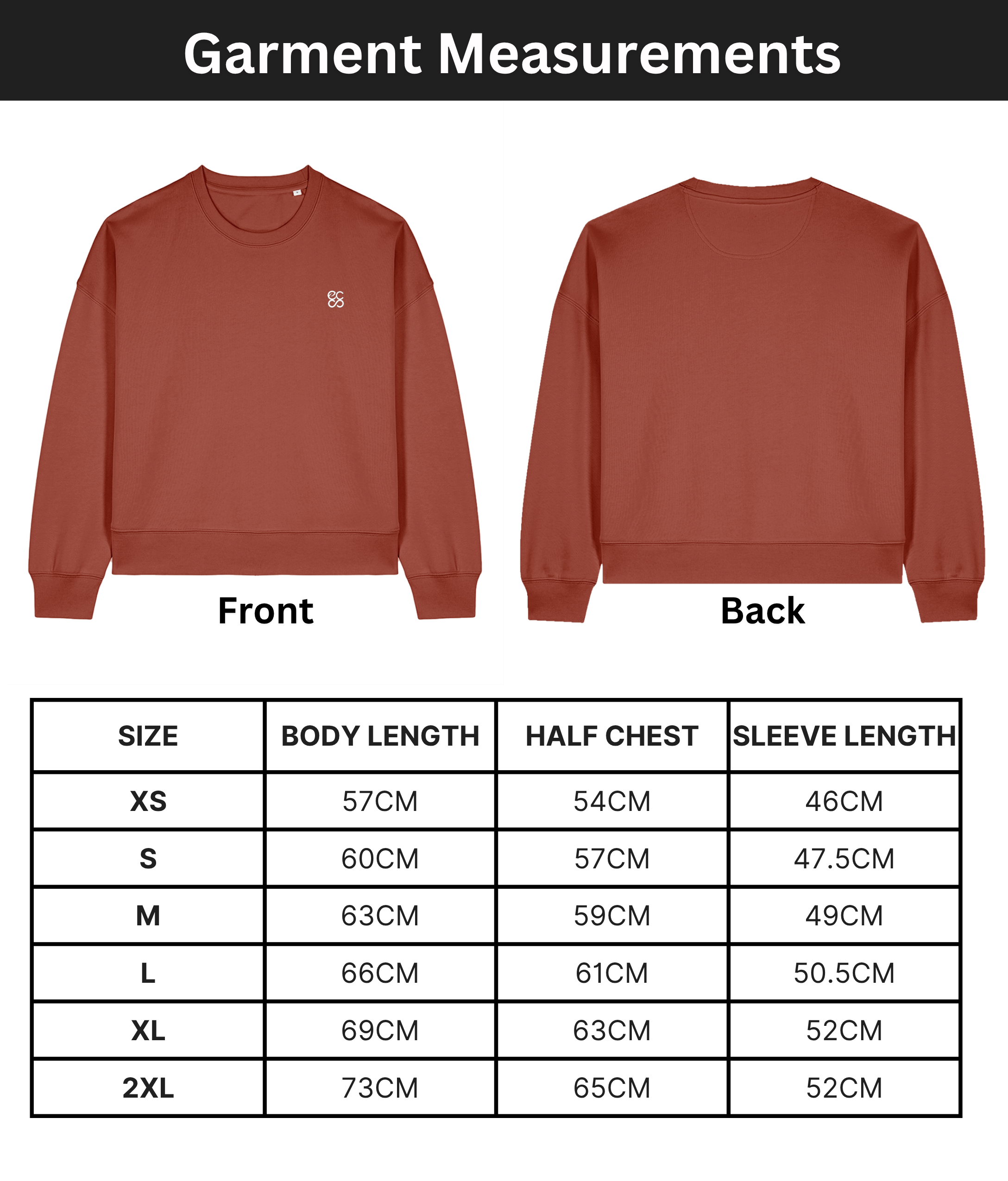 The women's crew neck sweatshirt | Heritage Brown | Medium fit | 300gsm