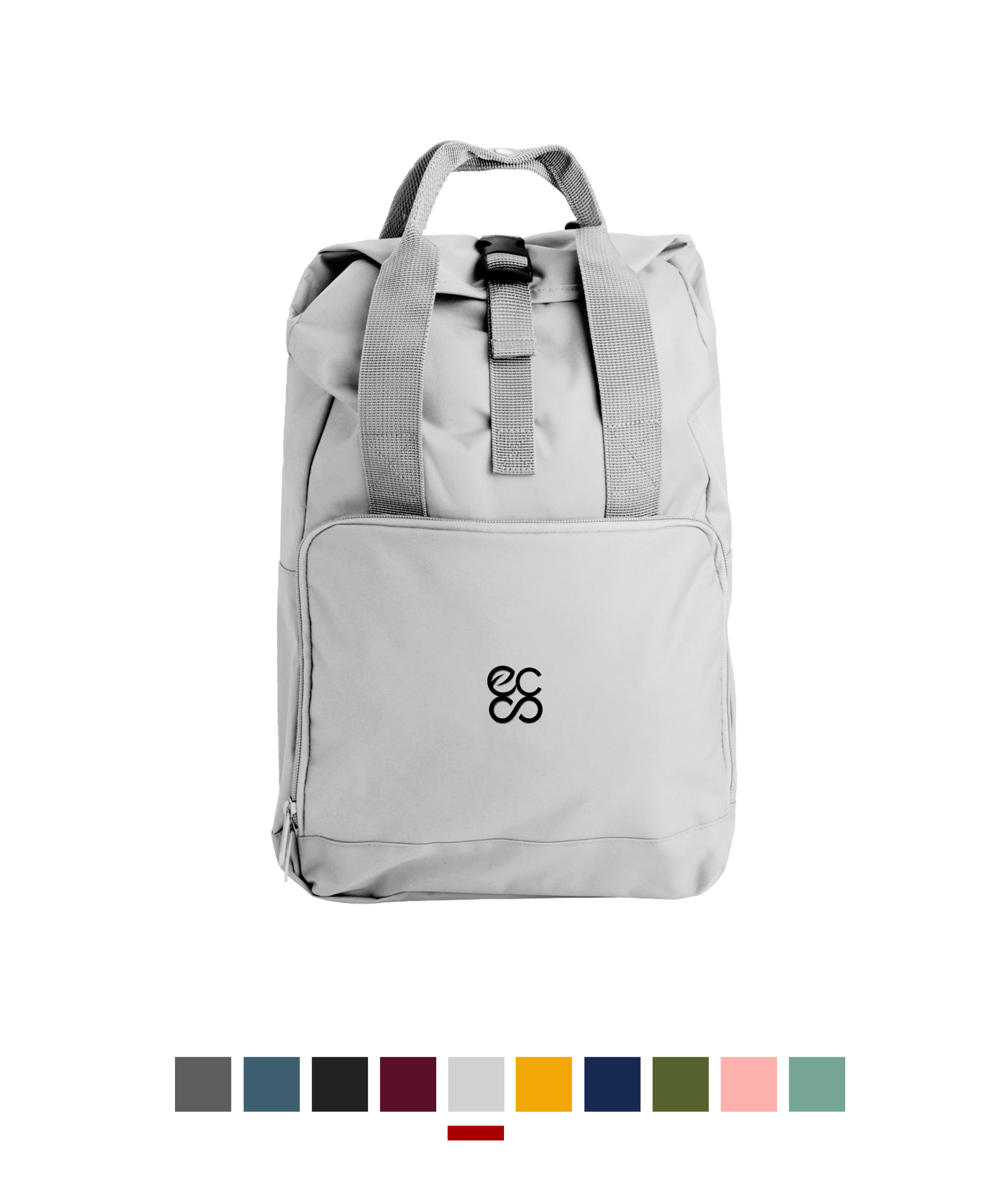 Embroidered Twin Handle Roll-Top Backpack Untitled design (3)