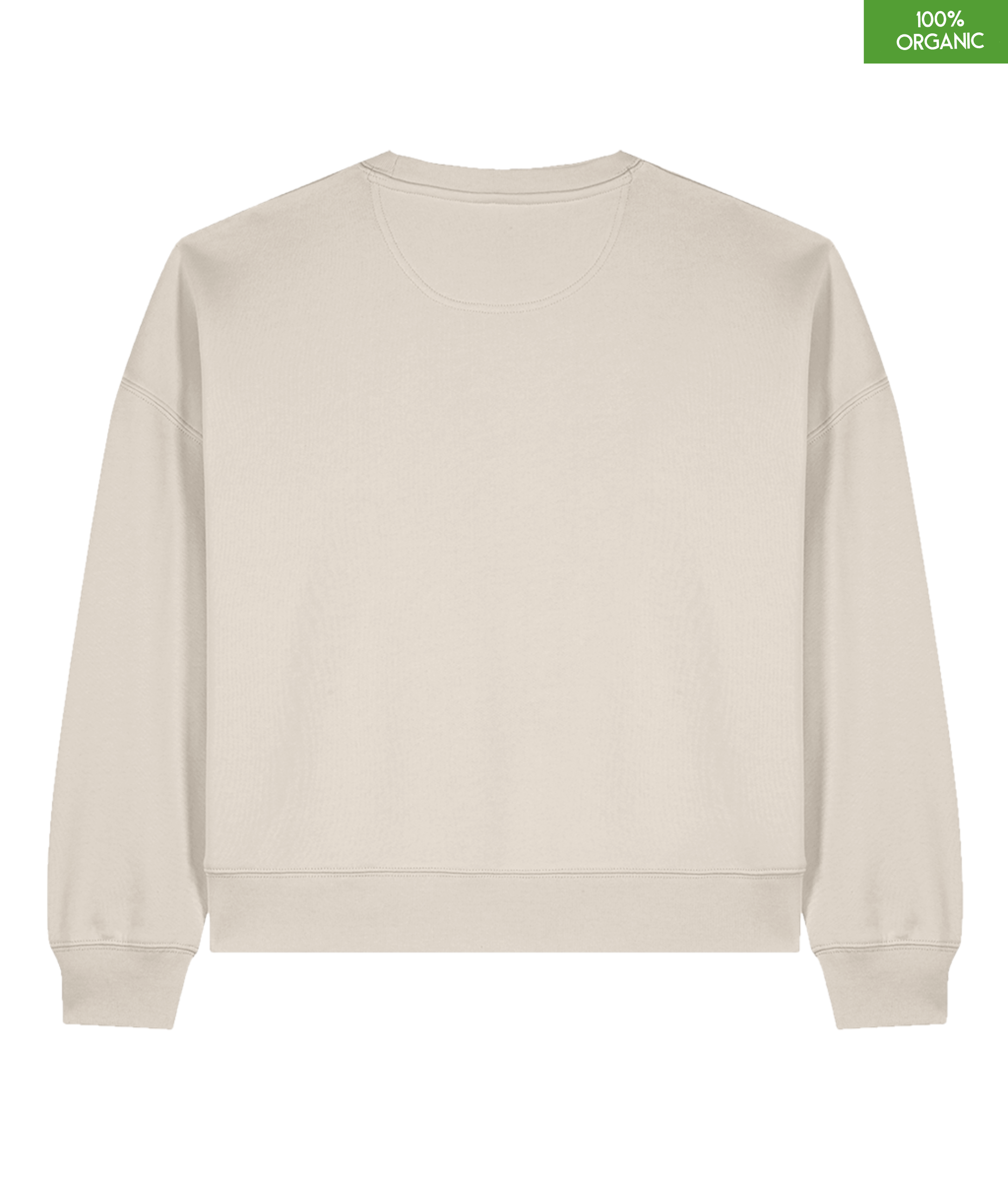 The women's crew neck sweatshirt | Natural Raw | Medium fit | 300gsm
