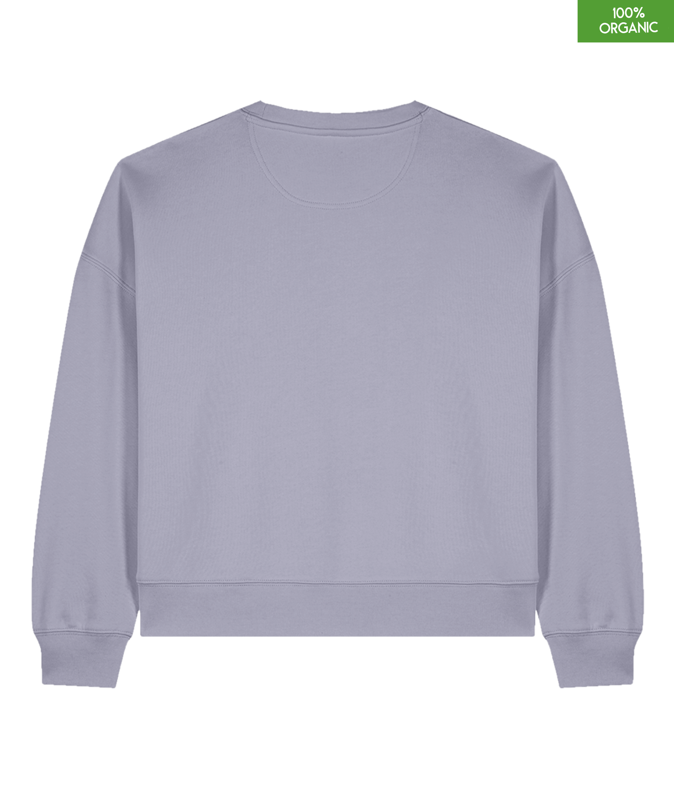 The women's crew neck sweatshirt | Lavender | Medium fit | 300gsm