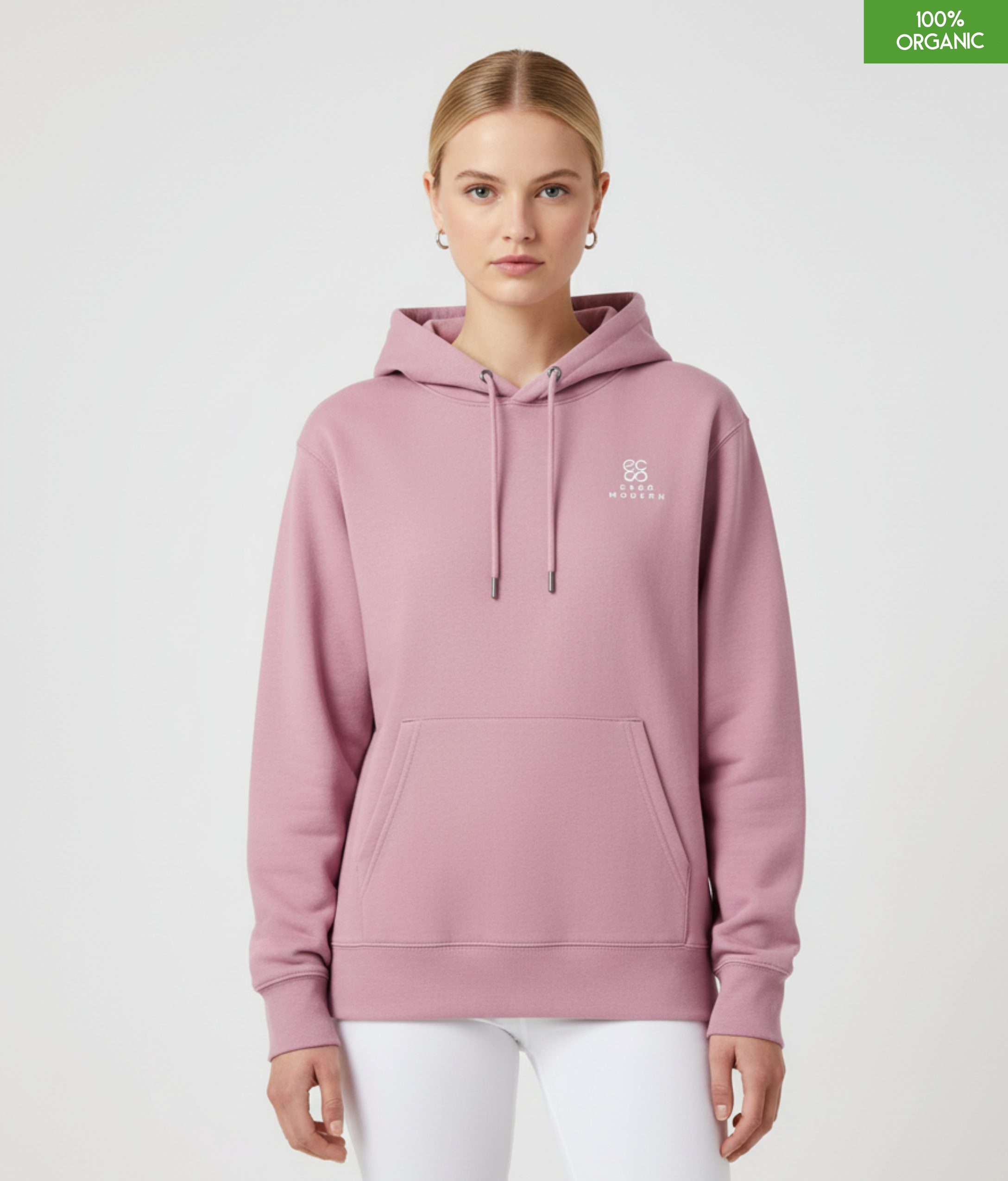 Organic Cotton Hoodie | Lilac Dream | Relaxed Medium Fit.
